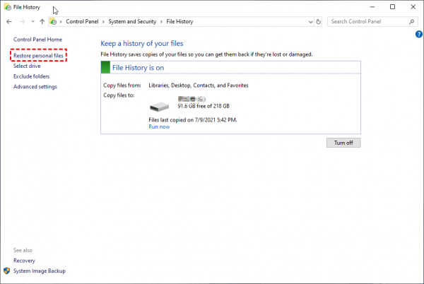 Stellen Sie eine Microsoft Project-Datei mithilfe des Windows-Dateiversionsverlaufs wieder her