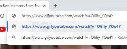 So verwandeln Sie YouTube-Clips über das Internet in GIFs