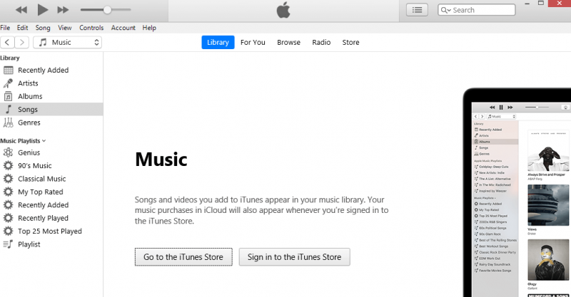 Starten Sie die iTunes-Anwendung