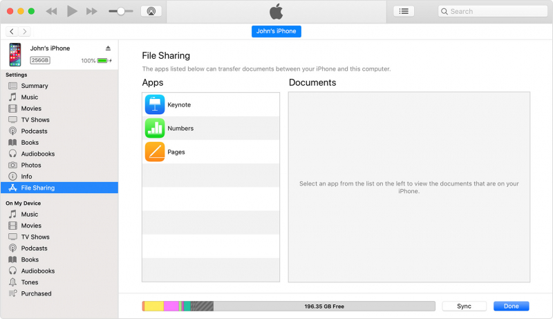 Übertragen Sie Musik mit iTunes File Sharing Apps auf den iPod