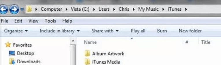 Speicherorte des iTunes-Medienordners auf verschiedenen Geräten