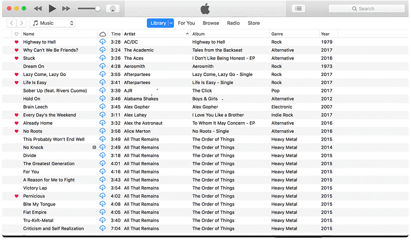 Laden Sie Musik von iTunes herunter