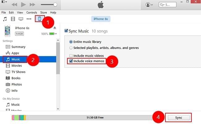 So sichern Sie Sprachnotizen auf dem iPhone mit iTunes