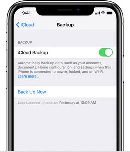 Sichern Sie Ihre iCloud, um Ihre iPhone-Daten auf Ihr Samsung-Gerät zu übertragen