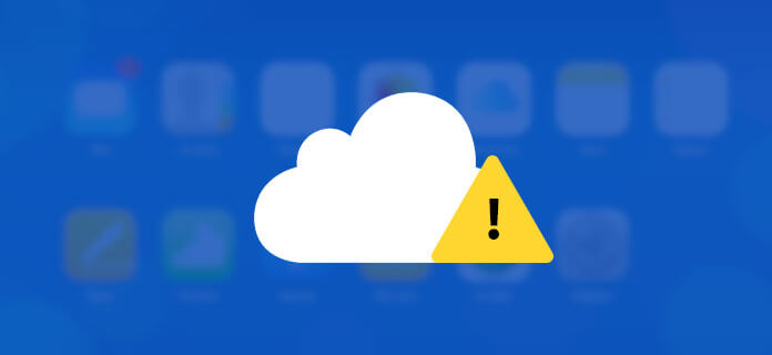 Icloud-Sicherung, die kein Problem zeigt