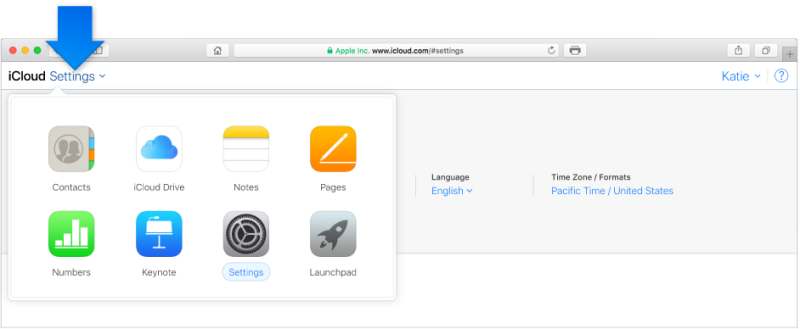 Stellen Sie das iPhone mit iCloud.com aus dem Backup wieder her