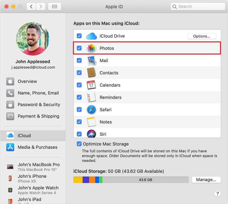 Übertragen Sie iPhone GIF über iCloud auf den Mac