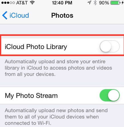 Übertragen Sie Fotos mit iCloud vom alten iPhone auf das neue iPhone