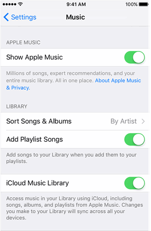Übertragen Sie iPad-Musik mit iCloud Sync auf das iPhone