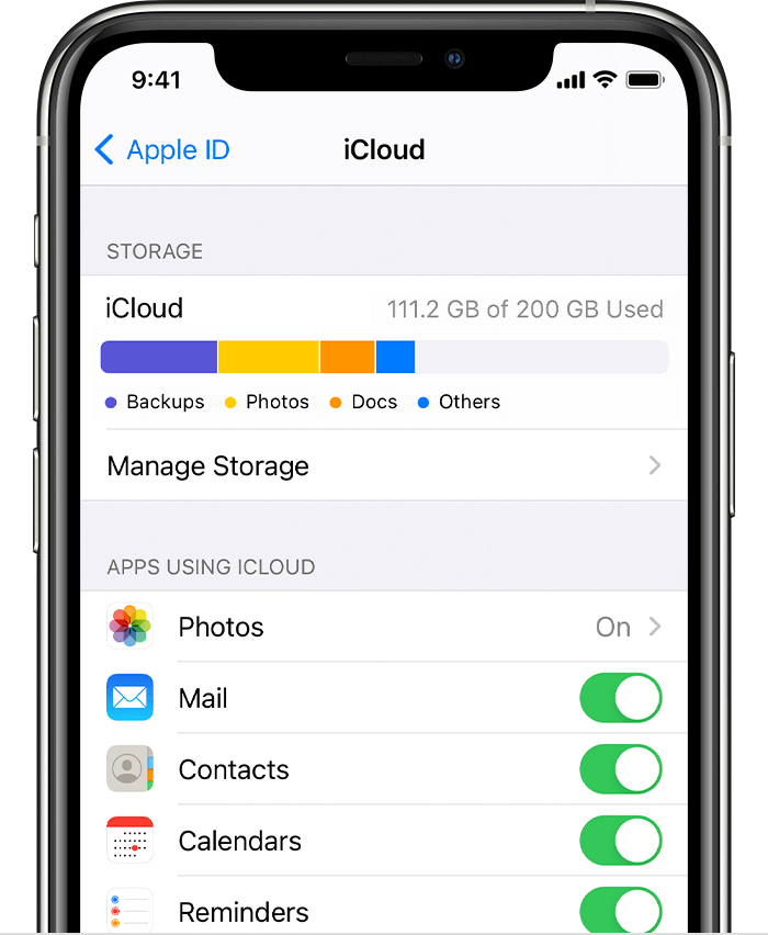 Verwenden von iCloud zum Synchronisieren von Fotos vom iPhone mit dem Computer