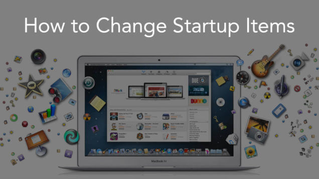 Startobjekte ändern Mac