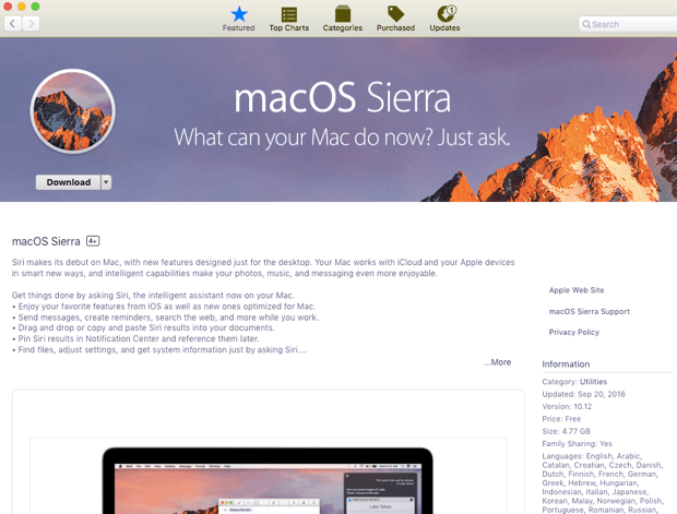 Outated Macos