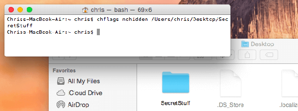 Versteckte Dateien anzeigen lassen