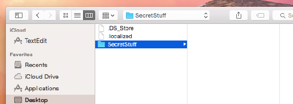 Ausgeblendete Dateien anzeigen