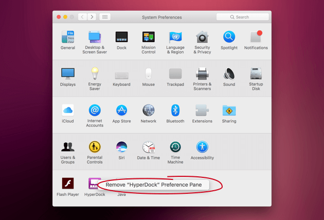 Zu viele Icons