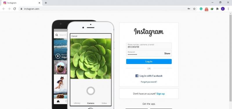Gehen Sie zur Instagram-Website, um den Instagram-Cache unter Windows zu löschen