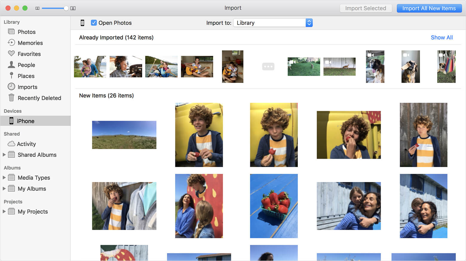 So laden Sie alle Fotos vom iPhone auf den Mac herunter