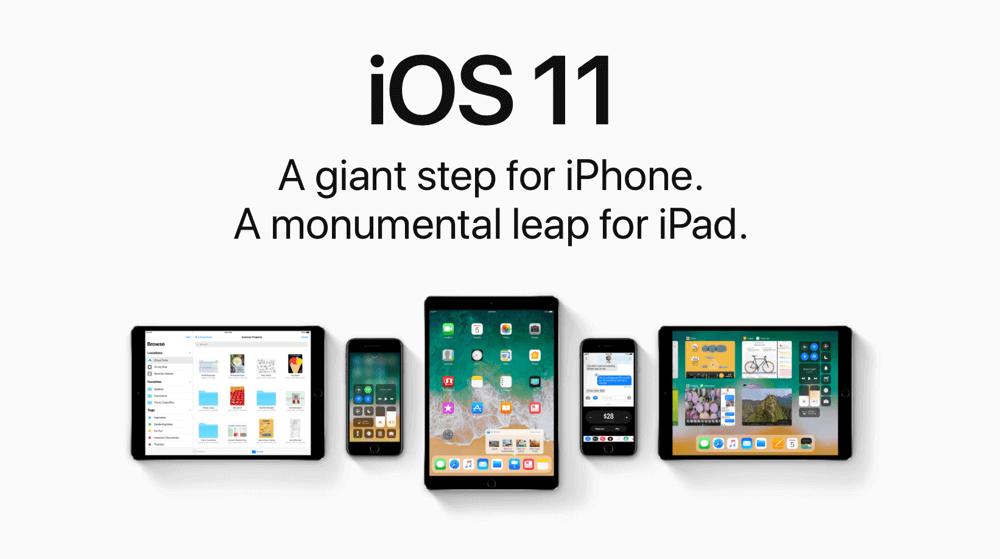 iOS 11 Update fehlgeschlagen