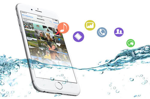 Wiederherstellen von Daten aus dem mit Wasser beschädigten iPhone