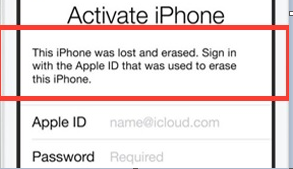 Geben Sie die zu löschende Apple-ID ein