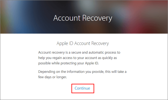 Apple-ID-Wiederherstellung