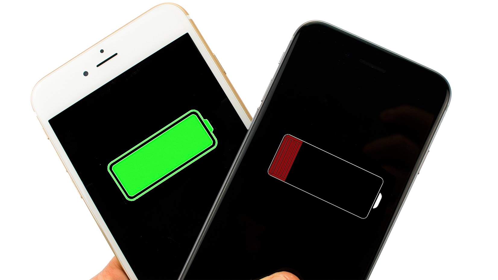 Das iPhone wird aufgeladen, aber der Strom ist tatsächlich immer noch niedrig
