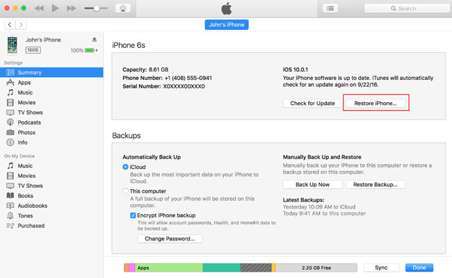Wiederherstellen-iPhone-auf-iTunes-Fix-Weiß-Bildschirm
