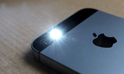 Taschenlampe auf dem iPhone funktioniert nicht