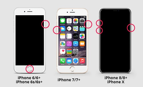 Starten Sie das iPhone neu, um das Problem zu beheben, wenn die Taschenlampe auf dem iPhone nicht funktioniert