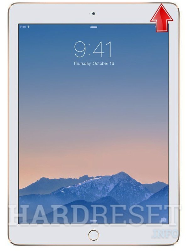 IPad Air 2 manuell zurücksetzen