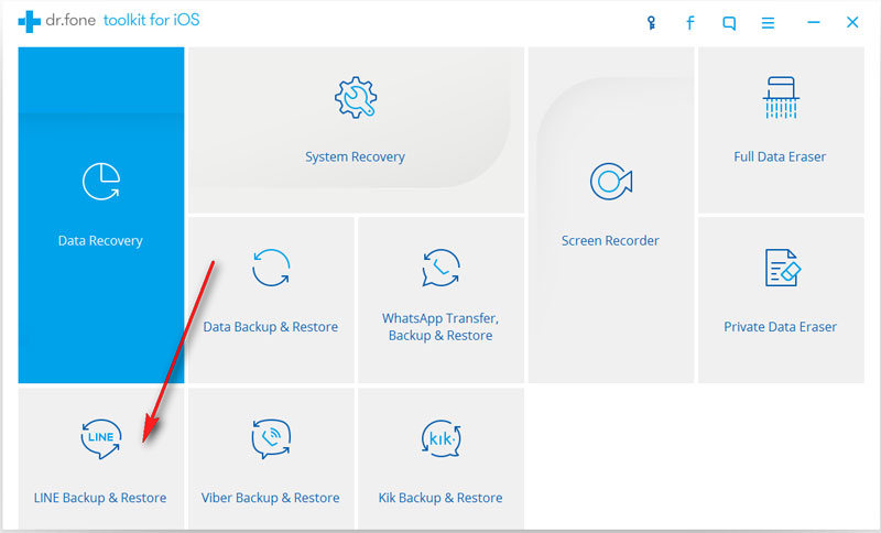 Line Backup Restore