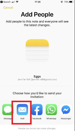 So übertragen Sie Notizen per E-Mail vom iPhone 13 auf den Computer