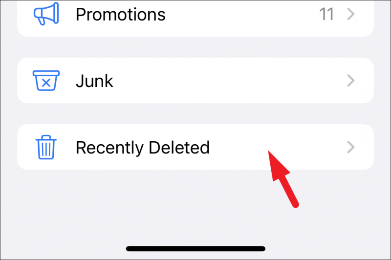 Rufen Sie kürzlich gelöschte Nachrichten auf dem iPhone mithilfe des Ordners „Zuletzt gelöscht“ ab