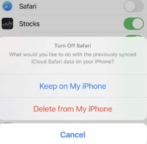 Beheben Sie das Problem „iPhone Bookmarks Gone“ mit iCloud