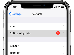 Aktualisieren Sie auf die neueste iOS-Version, um zu beheben, dass Elemente nicht auf iCloud hochgeladen wurden