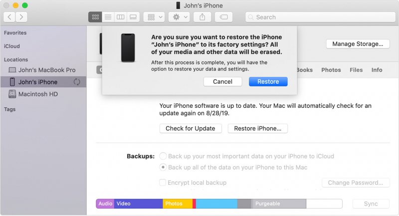 Werkseitig iPad ohne Apple ID mit iTunes zurücksetzen