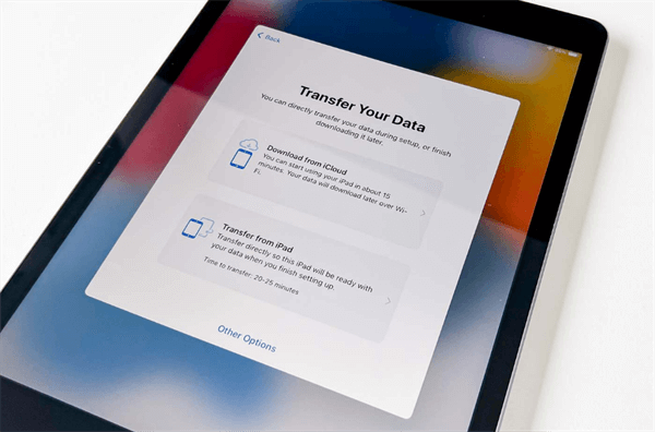 Übertragen Sie Daten mit Quick Start vom iPad auf das iPad