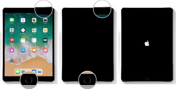 Neustart-ipad