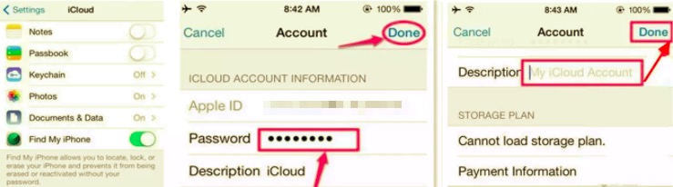 Entfernen Sie iCloud ohne Passwort aus den iPhone-Einstellungen