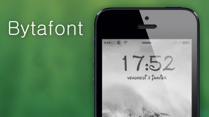 BytaFont Schriftart ändern