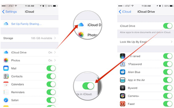 Übertragen Sie Dateien mit iCloud auf Ihr iPhone