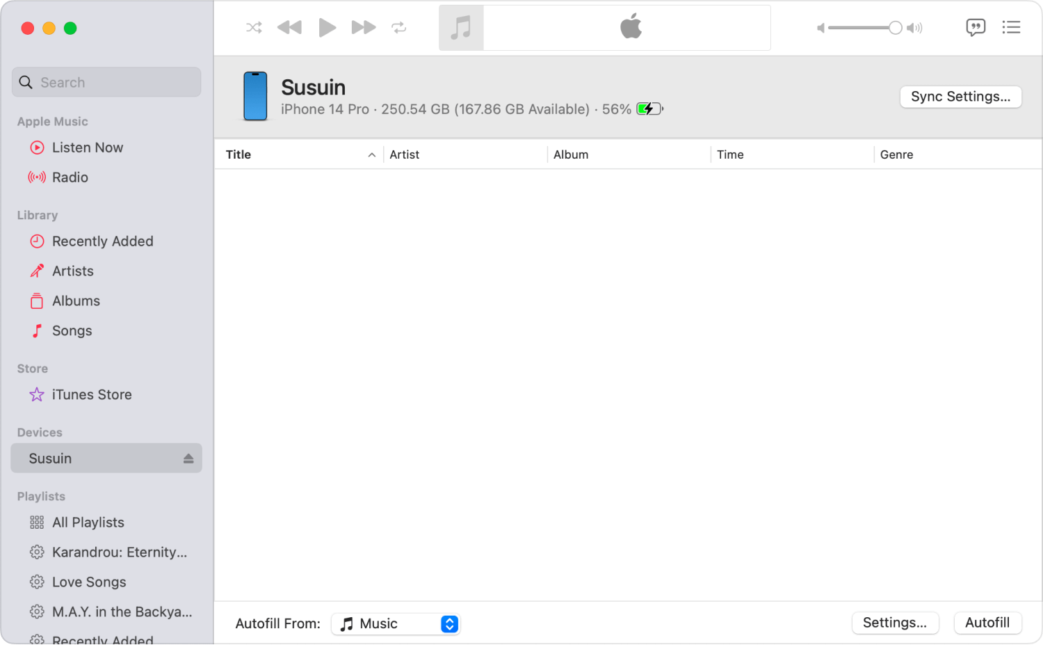 Aktualisieren Sie Ihre iTunes App