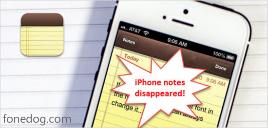 iPhone-Notizen von selbst gelöscht