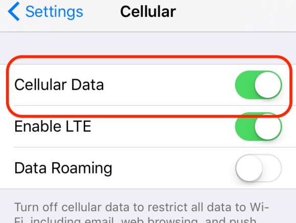 Aktualisieren Sie das iPhone ohne WLAN über Mobilfunkdaten