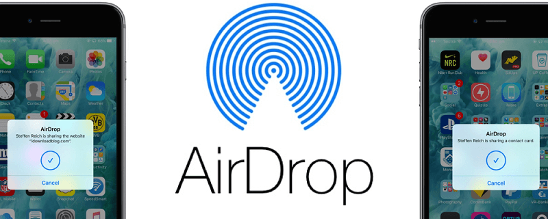 Teilen Sie den Klingelton über AirDrop