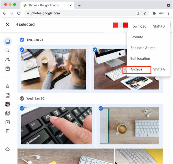 Stellen Sie Fotos vom Google-Konto auf dem Mac wieder her