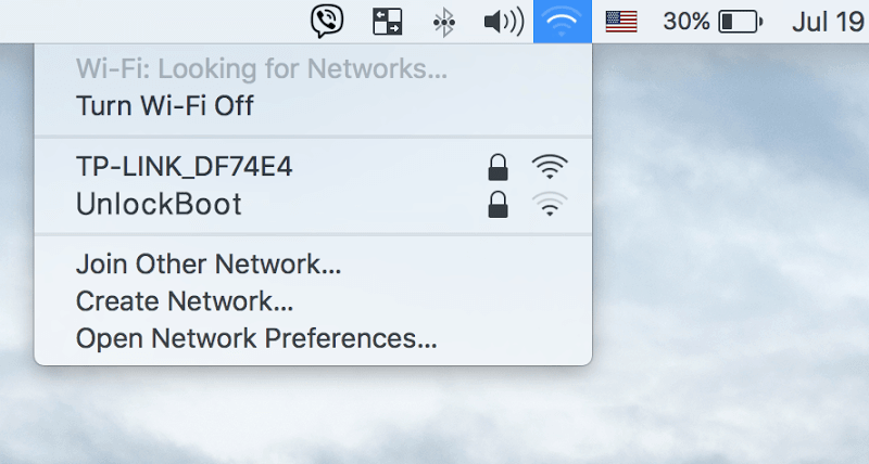 Mac verbindet sich nicht mit Wifi Wifi