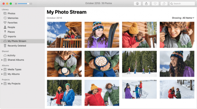 Übertragen Sie Fotos mit My Photo Stream vom Mac auf das iPad