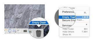 Nehmen Sie den Papierkorb heraus, um Junk-Dateien zu entfernen