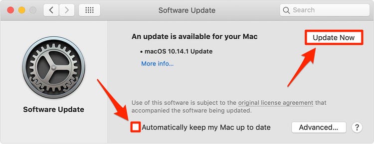 Mac manuell aktualisieren, wenn bei der Bildaufnahme nicht alle Fotos angezeigt werden